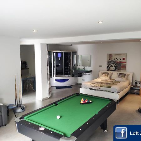 Loft Zen Spa Balneo Parking Gratuit Sauna Hammam Billard アジャン エクステリア 写真